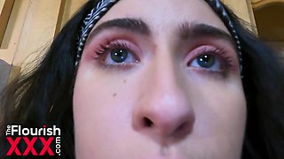 The Flourish XXX - Angeline Red the step daughter stripper - Cock sucking