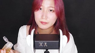 ASMR Snow Honey Ear Licking
