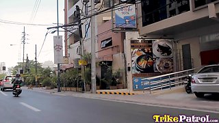 Street whore from the Philipines is fucked hard by one horny tourist