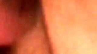 Brunette BBW gangbanged in close up action