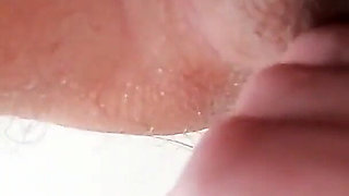 Close up Gloved Anal Fisting