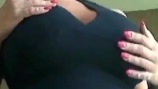 Hot Blonde Big Tit Stepmom Makes Fantasy Come True