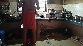 Indian Malayali Housewife Is Fucked Doggy Style By Her Husband At Home In The Kitchen