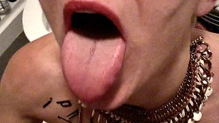 Wank and Suck My Cock Harder You Slag - Homemade Bathroom Fun Part One - Uncut Clips