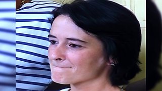 Petite housewife gets a makeover ready for her threesome