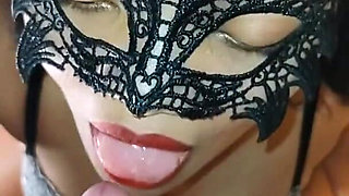 Stepdaughter with Makeup Enjoying a Cup of Piss Concentrated