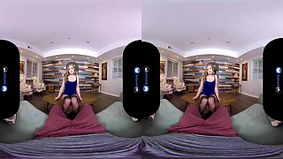 Virtual Reality And Skylar Snow - Busty Slut Dreams Of Creampie