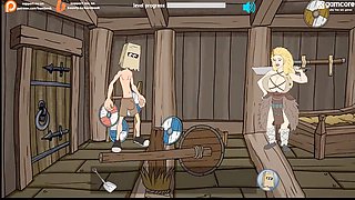Epic cartoon adventures in Assgard with Fuckerman