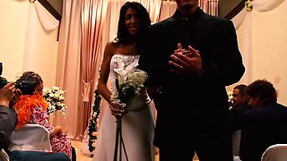 Milf Kayla Carrera Fucks The Cum Out Of Her Man On Their Wedding Night