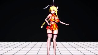 Hentai chick enjoys anal sex at the gym