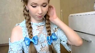 Young Russian Alice on Webcam