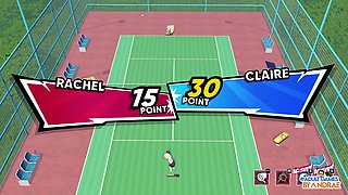 Ep14: Hentai Scenes with Maureen, Chris and Evonne - Academy Love Saga: Tennis Angels Ex