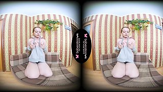 Vieta Angel Takes Off Her Top And Shows Her Sexy Titis In Vr