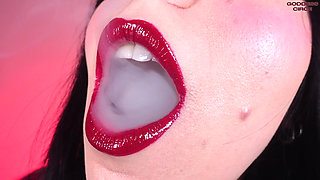 I Am Your Passion - Cigar and Red Lipstick