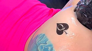 My First Anal Training with the Newest Monster Dildo - Banner Xxl