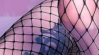 Feet Fishnet Stockings