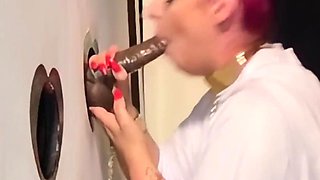 Cheri Pi - Double Feature - Latex Fuck & Suck + 3 Glory Hole Scenes