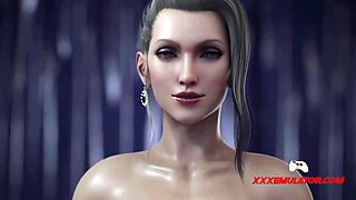 Tied up and set on my dick - 3D Animation