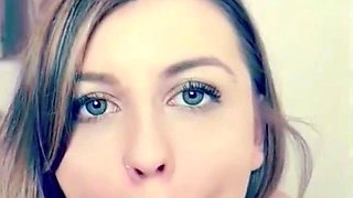 Big boobs webcam slut toys her asshole