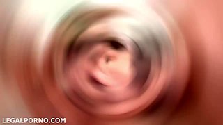 Double Addicted Smoking Asshole 4on2, Belle Claire & Sa Kay DAP