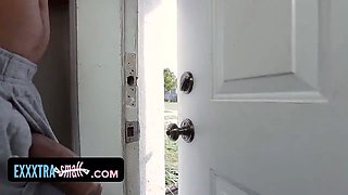 Exxxtrasmall - teenage (Piper Perri) with braces gets screwed by huge boner!