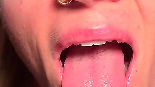 Swallowing a Yummy Load.