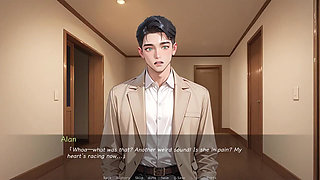 The First Taste of His Giant Cock - Ntr D by My Friend #5 - an Ai Porn Game Let's Play