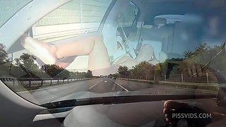 Samantha Squirting From Both Holes