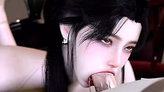 3D Huge Boobs Slut Naked Her Pink Nipples Got Fucked by Big Dick