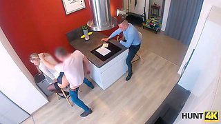 Hunt4k. dude gets a opportunity to live in cool flat and fuck a cunny