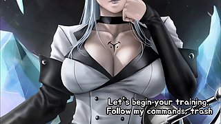 Esdeath trains you to be her cumslut JOI