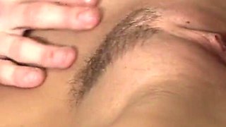 Cindy Dollar rides the cock of a guy that is getting fucked in the ass!