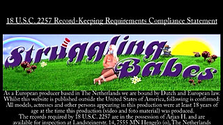 Vixen with Her Hot Ass on the Cold Floor