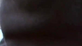 Lovely big ass ebony fucked from BBC and milked