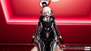 Domiatrix Hentai Animation - Close-Up Big Cock Teasing, Glory Hole Sex, and POV Riding with Creampie Ending