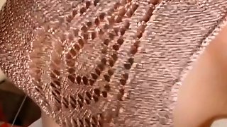 Blonde tight pussy babe solo toy fun in glamour masturbation