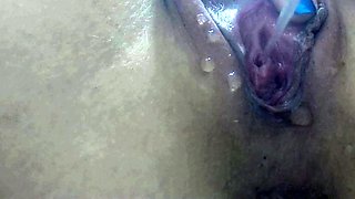 Blonde emo amateur solo masturbation
