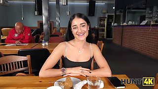 Hunt4k. teenager in High Heels was innocent to chat, but wasn’t shy to rail and suck huge hunter’s schlong