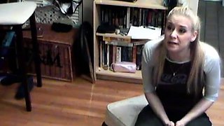 Katie Punished for Smoking