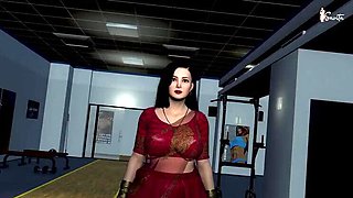 Savita Bhabhi Yoga Class Hardcore Fucking - Indian MILF Big Tits & Ass