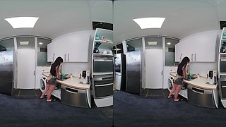 Crazy Sex In The Kitchen With Horny Latin Girl