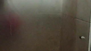 Stepmother Caught Her Stepson Watching Her and She Ended up Giving Him Ass in the Bathroom