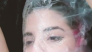 Latin Girl Breath Play Higth Hells
