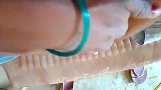 Desi Sister-in-law Doesn't Chubby Krke Pani Sprouted Kitty Fingers Herself to a Creamy Orgasm