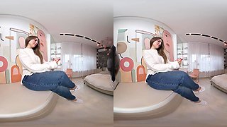 Olena In Her Bedroom