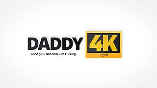 DADDY4K. Tough man tempts sons GF into hot sex full of primal passion