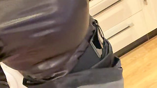 Black Lipstick Mistress Worship Huge Tits & Pussy