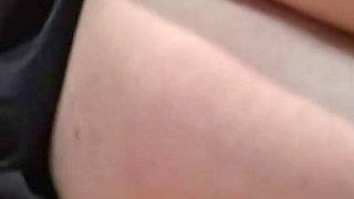Big Natural Boobed BBW Gets Covered in Water and Cum