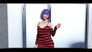 Hentai adventure with raunchy cartoons in 3D animation