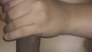 My Stepsister, Who Is My Best Friend's Girlfriend, Really Likes to Swallow My Milk